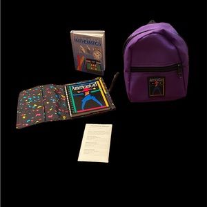 American Girl Doll Backpack and School Supplies